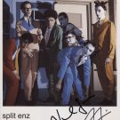 Split Enz Neil & Tim Finn SIGNED Photo + Certificate Of Authentication  100% Genuine