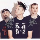 Blink 182 (Band) FULLY SIGNED 8 x 10 Photo + Certificate Of Authentication  100% Genuine
