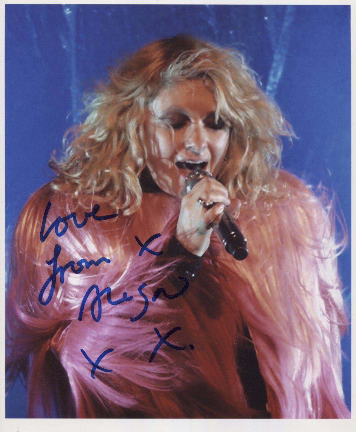 Alison Goldfrapp SIGNED 8" x 10" Photo+ Certificate Of Authentication  100% Genuine