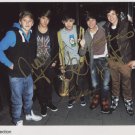 One Direction FULLY SIGNED 8" x 10" Photo + Certificate Of Authentication 100% Genuine