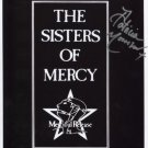 Sisters Of Mercy (Band) SIGNED Photo + Certificate Of Authentication 100% Genuine