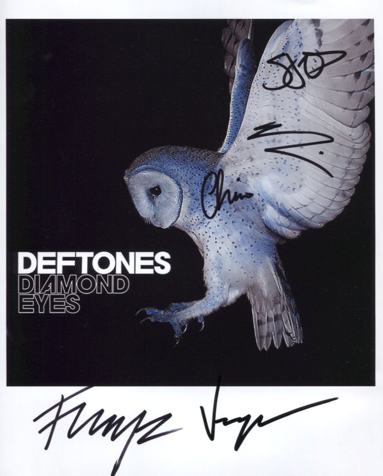 The Deftones (Band) FULLY SIGNED Photo + Certificate Of Authentication  100% Genuine