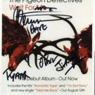 The Pigeon Detectives FULLY SIGNED 8" x 10" Photo + Certificate Of Authentication  100% Genuine