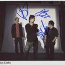 The Goo Goo Dolls (Band) FULLY SIGNED 8" x 10" Photo + Certificate Of Authentication  100% Genuine