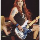 Iron Maiden Steve Harris SIGNED 8" x 10" Photo + Certificate Of Authentication  100% Genuine