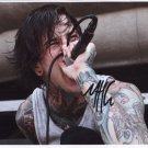 Suicide Silence Mitch Lucker SIGNED Photo 1st Generation PRINT Ltd 150 + Certificate / 3