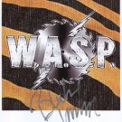 W.A.S.P. (Band) WASP Blackie Lawless SIGNED Photo + Certificate Of Authentication 100% Genuine