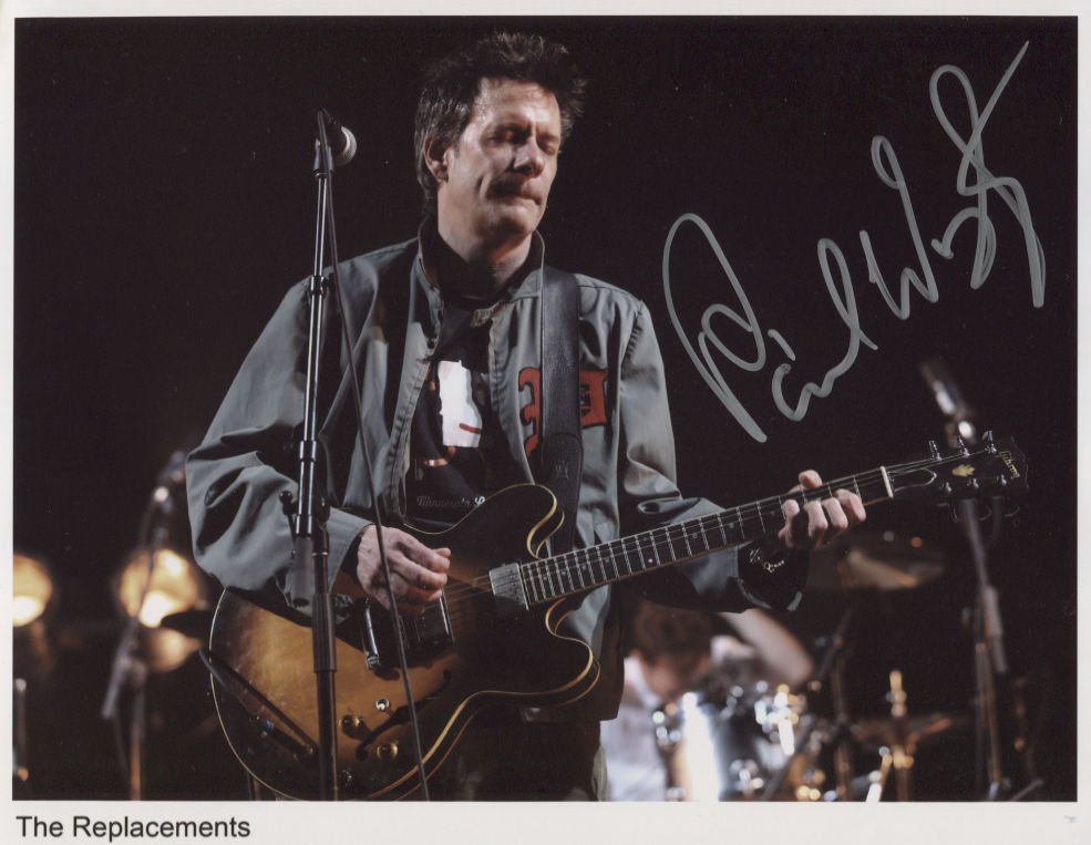 Paul Westerberg The Replacements SIGNED 8" x 10" Photo + Certificate Of Authentication 100% Genuine