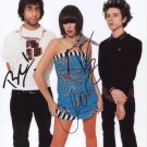 Yeah Yeahs Yeahs (Band) SIGNED Photo 1st Generation PRINT Ltd 150 + Certificate / 6