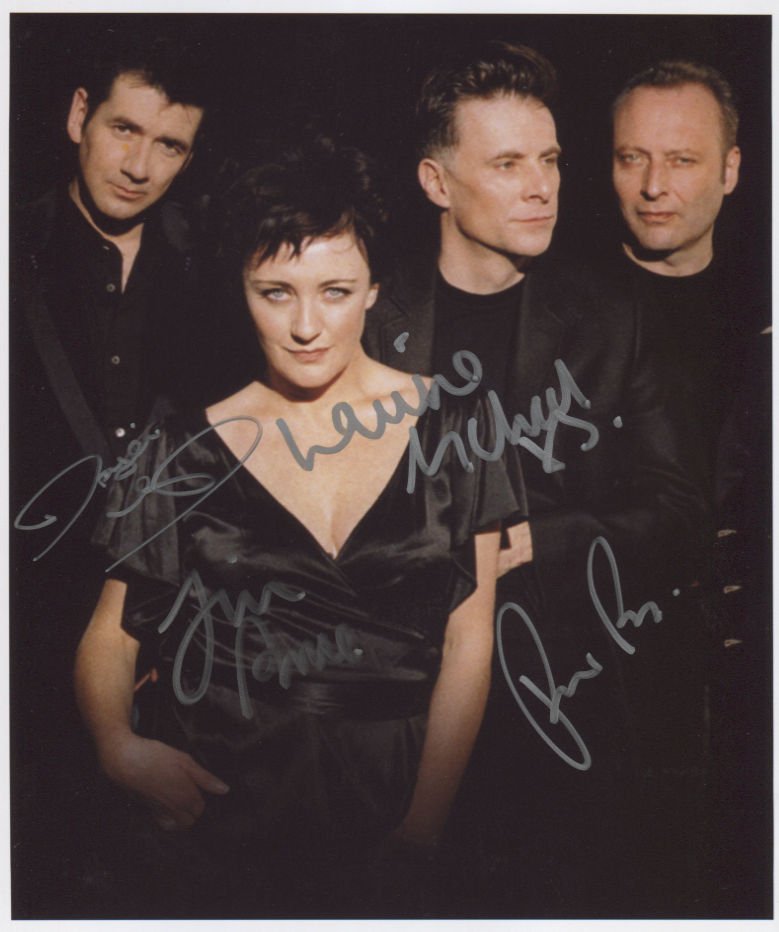 Deacon Blue (Band) SIGNED 8" x 10" Photo + Certificate Of Authentication  100% Genuine