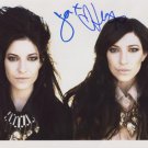 The Veronicas (Band) FULLY SIGNED 8" x 10" Photo + Certificate Of Authentication 100% Genuine
