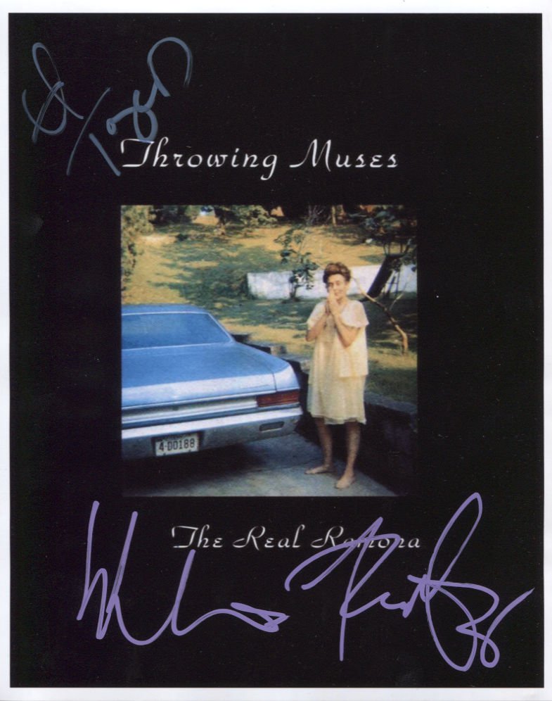 Throwing Muses Tanya Donnelly Kristen Hersh SIGNED Photo + Certificate Of Authentication