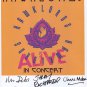 The Hawklords Hawkwind FULLY SIGNED Photo Certificate Of Authentication 100% Genuine