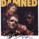 The Damned (Band) Vanian Sensible SIGNED 8" x 10" Photo + Certificate Of Authentication 100% Genuine