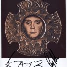 The Mission (Band) Wayne Hussey + 2  SIGNED Photo + Certificate Of Authentication 100% Genuine