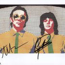 The Buggles SIGNED 8" x 10" Photo + Certificate Of Authentication 100% Genuine