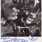 The Ordinary Boys (Band) Preston FULLY SIGNED 8" x 10" Photo COA 100% Genuine