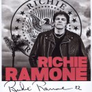 Richie Ramone The Ramones SIGNED Photo + Certificate Of Authentication 100% Genuine