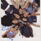 S Club 7 (Band) FULLY SIGNED 8" x 10" Photo + Certificate Of Authentication 100% Genuine
