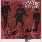 The Wonder Stuff SIGNED 8" x 10" Photo + Certificate Of Authentication 100% Genuine