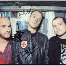 The Alkaline Trio (Band) FULLY SIGNED Photo + Certificate Of Authentication 100% Genuine