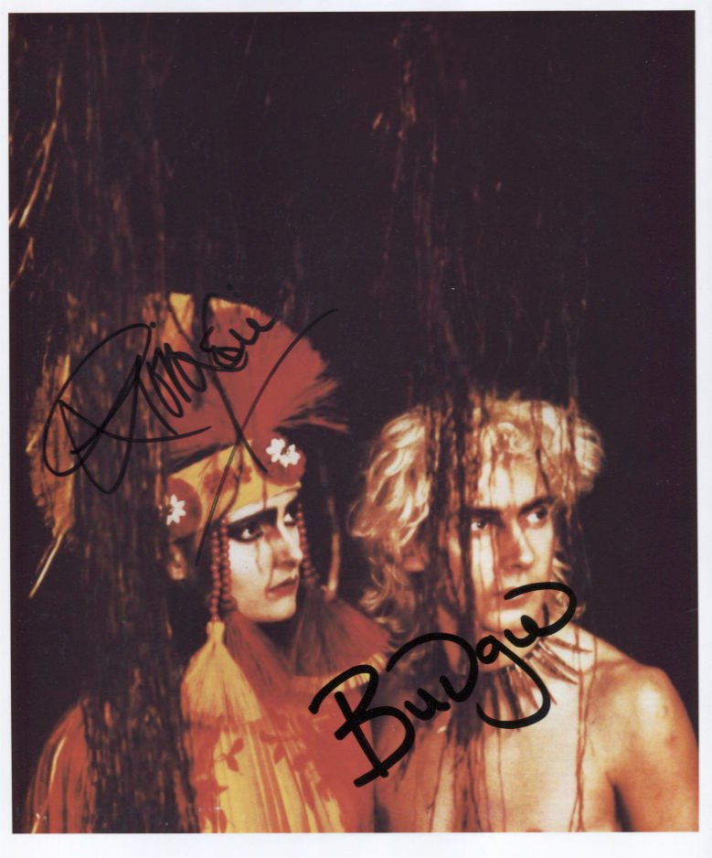 The Creatures Siouxsie Sioux Budgie Banshees SIGNED Photo + Certificate Of Authentication Genuine