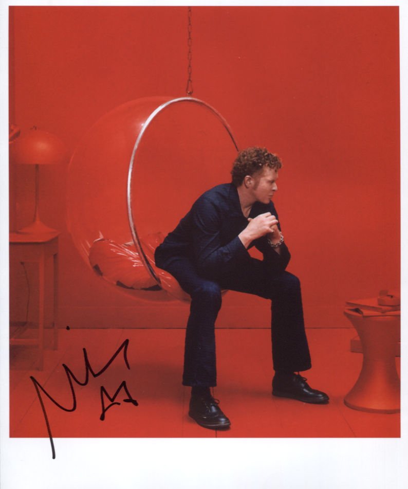 Mick Hucknell Simply Red SIGNED Photo + Certificate Of Authentication  100% Genuine