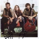 Lady Antebellum (Country Band) SIGNED Photo Certificate Of Authentication 100% Genuine