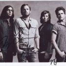 Kings Of Leon FULLY SIGNED 8" x 10" Photo + Certificate Of Authentication  100% Genuine