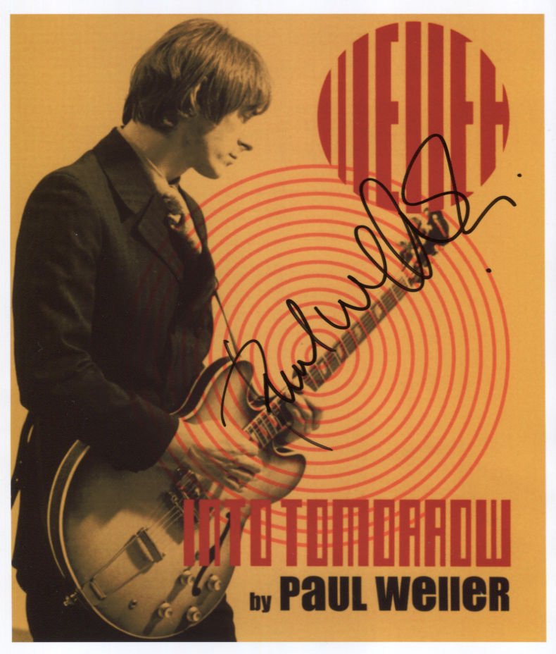 Paul Weller SIGNED Photo + Certificate Of Authentication 100% Genuine
