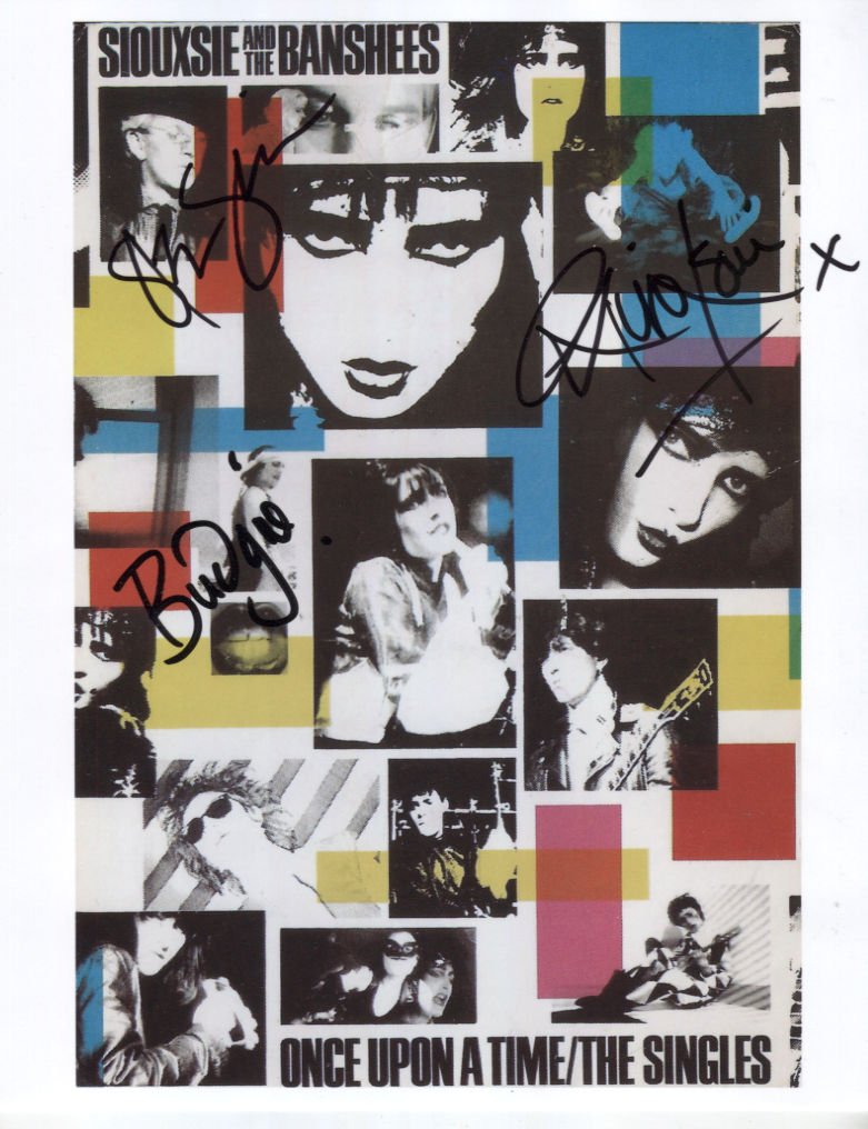 Siouxsie Sioux And The Banshees SIGNED 8" x 10" Photo + Certificate Of Authentication 100% Genuine
