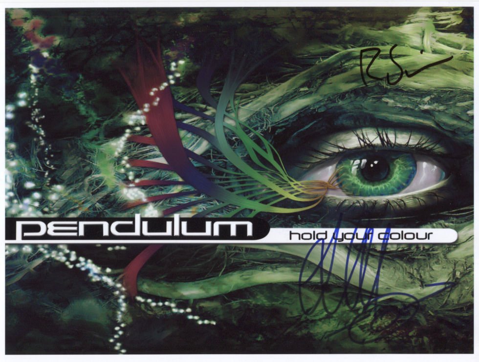 Pendulum (Band) SIGNED Photo + Certificate Of Authentication 100% Genuine