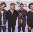 5 Seconds Of Summer FULLY SIGNED Photo + Certificate Of Authentication 100% Genuine