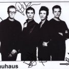Peter Murphy Daniel Ash Bauhaus FULLY SIGNED 8" x 10" Photo Certificate Of Authentication