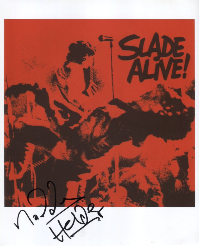 Noddy Holder (Slade) SIGNED Photo + Certificate Of Authentication  100% Genuine