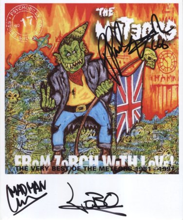 The Meteors Paul Fenech FULLY SIGNED Photo + Certificate Of Authentication 100% Genuine