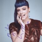 Lily Allen SIGNED 8" x 10" Photo + Certificate Of Authentication 100% Genuine