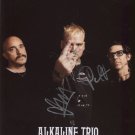 Alkaline Trio (Band) SIGNED Photo + Certificate Of Authentication  100% Genuine