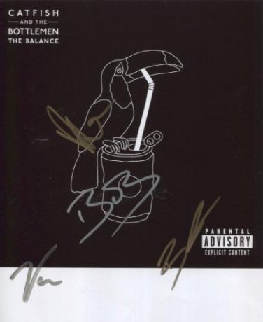 Catfish & The Bottlemen SIGNED 8" x 10" Photo + Certificate Of Authentication 100% Genuine