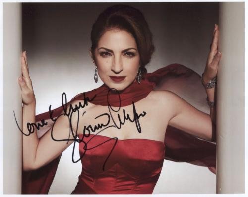 Gloria Estefan SIGNED 8" x 10" Photo + Certificate Of Authentication  100% Genuine