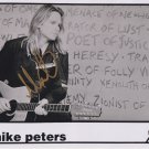 Mike Peters The Alarm SIGNED 8" x 10" Photo + Certificate Of Authentication 100% Genuine