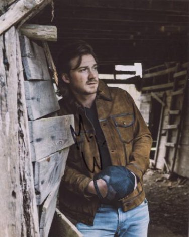 Morgan Wallen SIGNED Photo + Certificate Of Authentication 100% Genuine