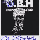 GBH G.B.H. UK Punk Band  8" X 10" FULLY SIGNED Photo + COA 100% Genuine