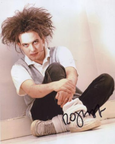 Robert Smith The Cure SIGNED Photo + Certificate Of Authentication 100% Genuine Photo Proof