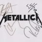 Metallica FULLY  SIGNED Photo + Certificate Of Authentication  100% Genuine