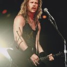 James Hetfield Metallica SIGNED Photo + Certificate Of Authentication  100% Genuine