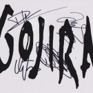 Gojira (Band) FULLY SIGNED Photo + Certificate Of Authentication  100% Genuine