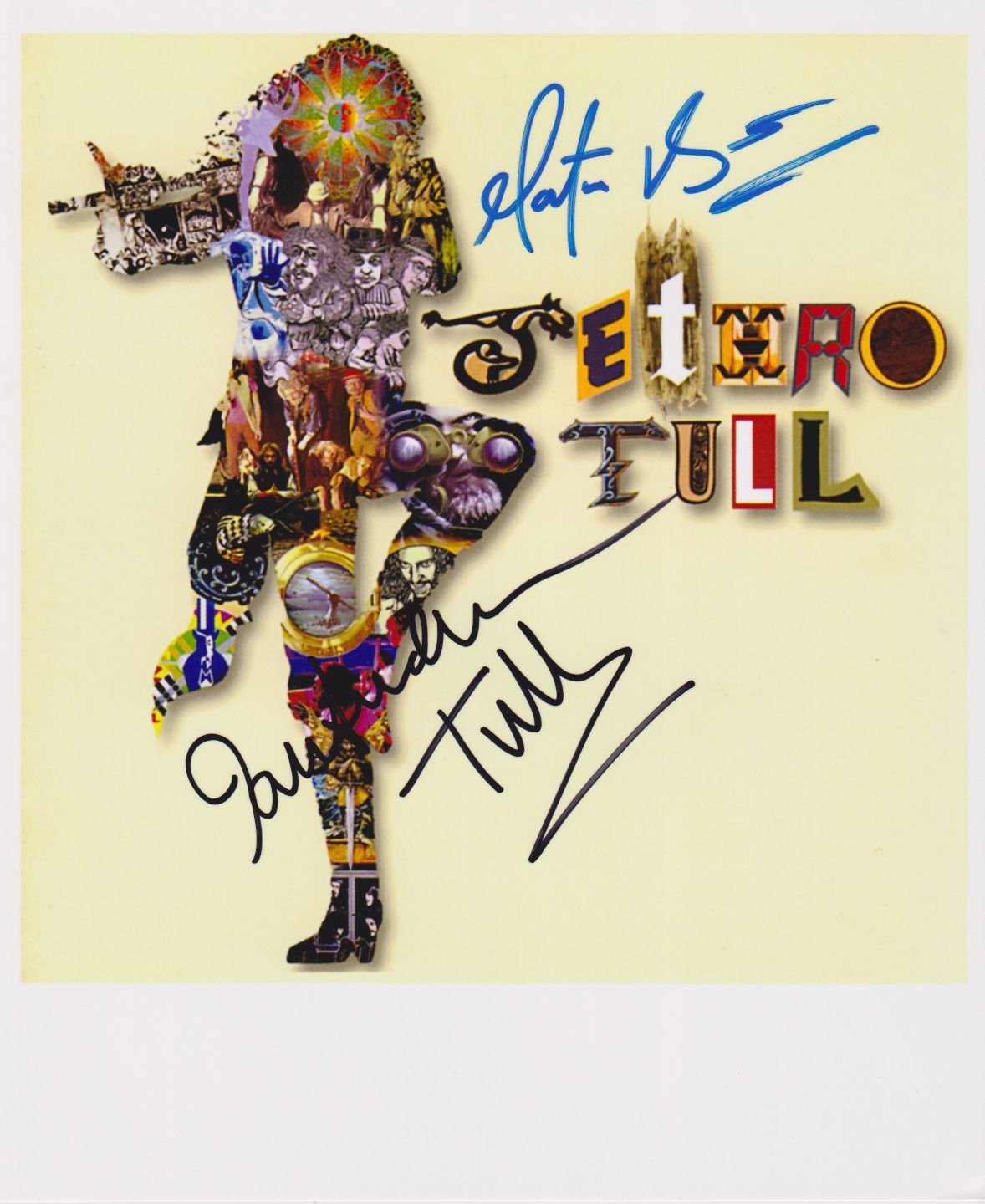 Jethro Tull Ian Anderson & Martin Barre SIGNED Photo + Certificate Of Authentication  100% Genuine