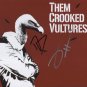 Them Crooked Vultures Dave Grohl Josh Homme SIGNED Photo + COA 100% Genuine