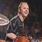 Lars Ulrich Metallica SIGNED 8" x 10" Photo + Certificate Of Authentication 100% Genuine